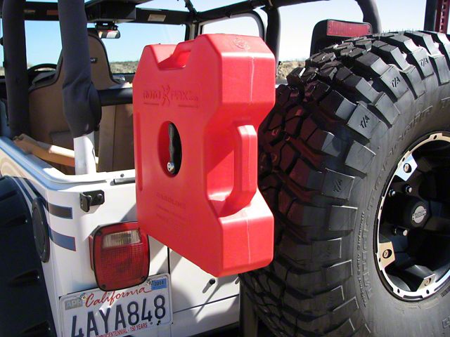 Garvin G2 Series Rotopax Can Mount (97-06 Jeep Wrangler TJ)