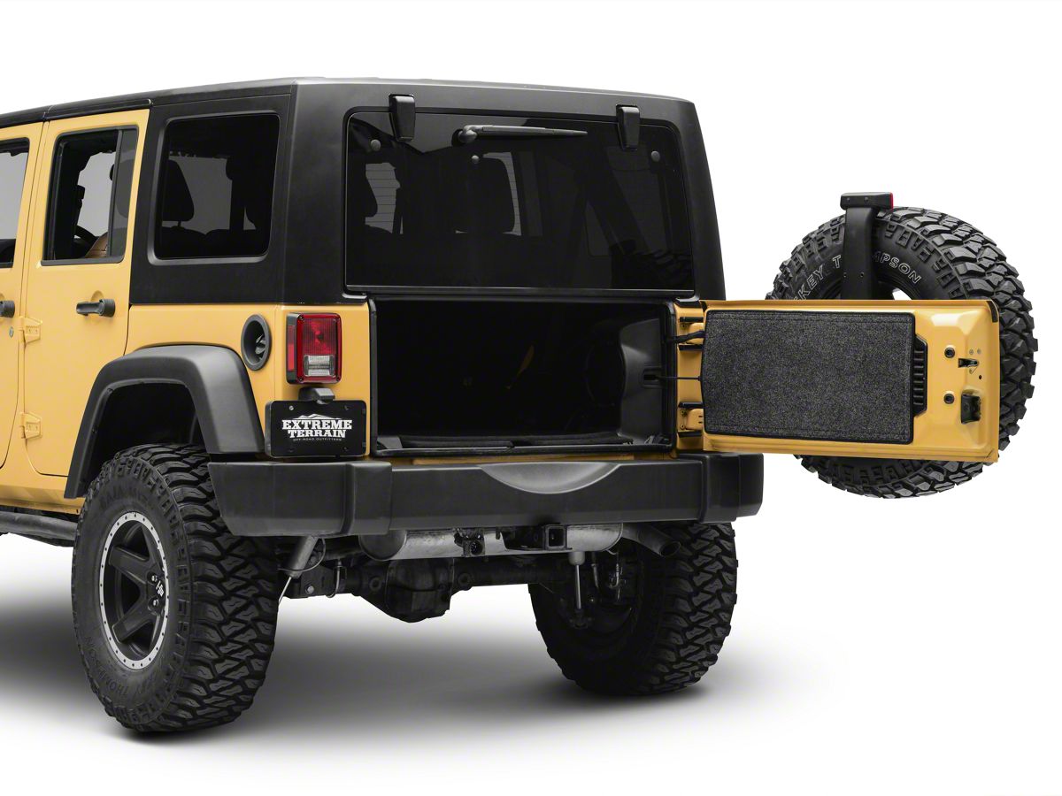 BedRug Jeep Wrangler Tailgate Liner BRJKTG (07-18 Jeep Wrangler JK)