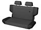 Bestop Trailmax II Fold-N-Tumble Center Fabric Rear Bench Seat; Charcoal (97-06 Jeep Wrangler TJ)