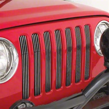 Smittybilt Billet Aluminum Grille Inserts (97-06 Jeep Wrangler TJ)