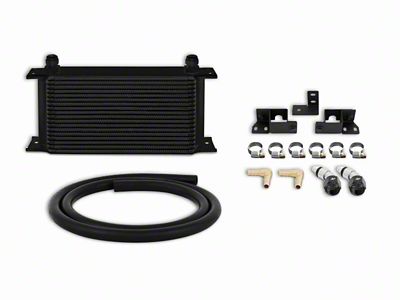 Mishimoto Transmission Cooler Kit; Black (07-11 3.8L Jeep Wrangler JK)