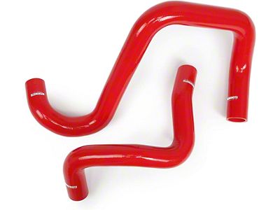 Mishimoto Silicone Radiator Hose Kit / 97-06 Jeep Wrangler 6 Cyl Silicone Hose Kit, Red main image 0