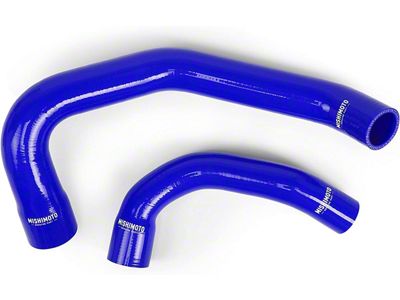 Mishimoto Silicone Radiator Hose Kit; Blue (91-95 4.0L Jeep Wrangler YJ)