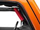 GraBars Genuine Solid Steel Front Grab Handles; Red Grips (07-18 Jeep Wrangler JK)