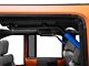 GraBars Genuine Solid Steel Front and Rear Grab Handles; Blue Grips (07-18 Jeep Wrangler JK 4-Door)