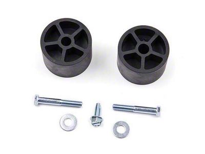 Zone Offroad 2-Inch Bump Stop Extensions; Pair (Universal; Some Adaptation May Be Required)