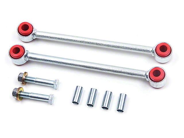 Zone Offroad Front Sway Bar Links for 5 to 6-Inch Lift (07-18 Jeep Wrangler JK)