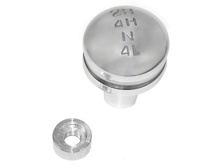 Rugged Ridge Jeep Wrangler Billet Transfer Case Knob 11420.24 (8795
