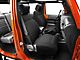Rugged Ridge Neoprene Front Seat Covers; Black (07-10 Jeep Wrangler JK)