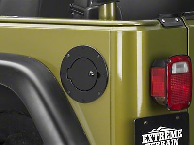 u-Box Jeep Wrangler TJ 97-06 Locking Fuel Gas Tank Cap Cover