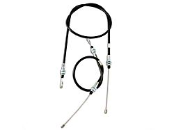 M.O.R.E. Ford 8.8 Rear Axle with Disc Brakes Swap Emergency Brake Cables (87-95 Jeep Wrangler YJ)