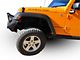 M.O.R.E. Full Width Rock Proof Hi-Clearance Front Bumper without Tube Work; Bare Steel (07-18 Jeep Wrangler JK)