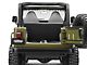 97-06 Wrangler TJ Seat Rear Fold Tumble Denim Black Smittybilt