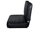 Smittybilt Rear Standard Seat; Black Denim (76-95 Jeep CJ5, CJ7 & Wrangler YJ)