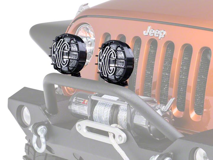 How to Install KC Hilites Lights on your 8718 Jeep Wrangler YJ, TJ, JK & JL ExtremeTerrain