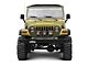 Rugged Ridge 5-Inch Round HID Off-Road Fog Lights with Front Bumper Light Bar (97-06 Jeep Wrangler TJ)