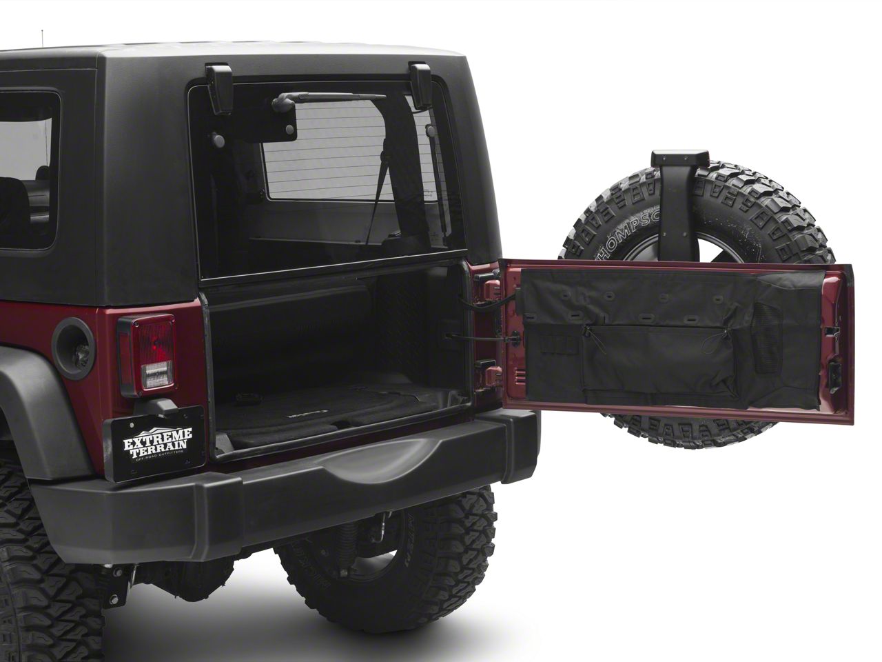 jeep wrangler tailgate cover