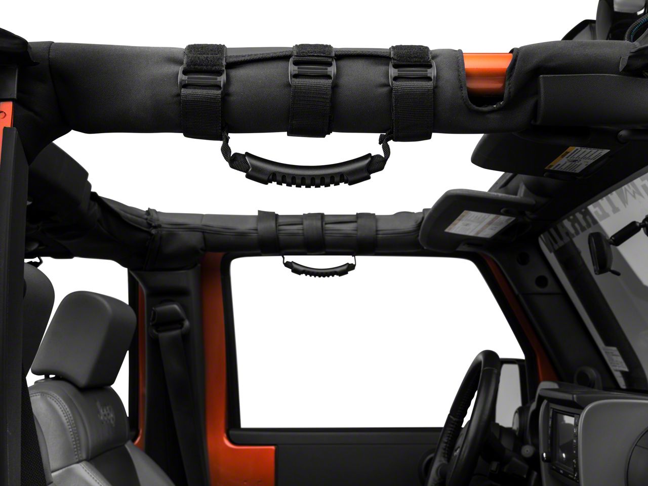 Rugged Ridge Jeep Wrangler Neoprene Door & Grab Handle Covers Black