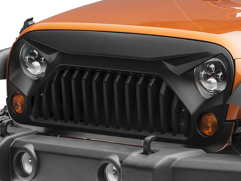 Jeep Matte Black >> Redrock 4x4 Jeep Wrangler Gladiator Grille Matte Black J111776 07 Jeep Matte Black >> Redrock 4x4 Jeep Wrangler Gladiator Grille Matte Black J111776 07