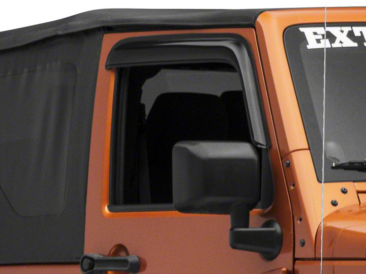 How to Install RedRock 4x4 Rain Guards Smoked (0718 Wrangler JK 2