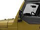Smittybilt Half Door Side Mirrors; Black (87-06 Jeep Wrangler YJ & TJ)