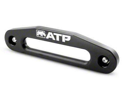 American Trail Products Billet Double Radius Hawse Fairlead; Black (Universal; Some Adaptation May Be Required)