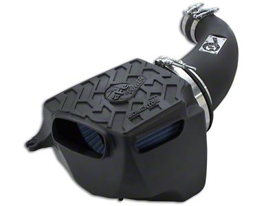 AFE Momentum GT Cold Air Intake with Pro 5R Oiled Filter; Black (07-11 3.8L Jeep Wrangler JK)
