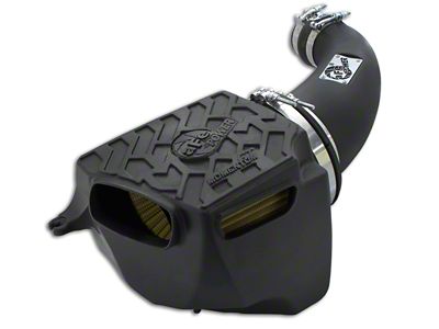 AFE Momentum GT Cold Air Intake with Pro-GUARD 7 Oiled Filter; Black (07-11 3.8L Jeep Wrangler JK)