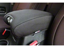 Rugged Ridge Center Console Armrest Cover; Black (11-18 Jeep Wrangler JK)