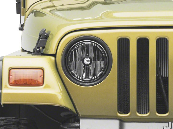 How to Install KC HiLiTES Gravity LED 7 in. Headlights Single (9706 Wrangler TJ) on your Jeep