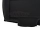 Rugged Ridge Neoprene Rear Seat Cover; Black (07-18 Jeep Wrangler JK 4-Door)