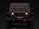 KC HiLiTES 7-Inch Gravity Pro LED Headlight; Black Housing; Clear Lens (07-18 Jeep Wrangler JK)
