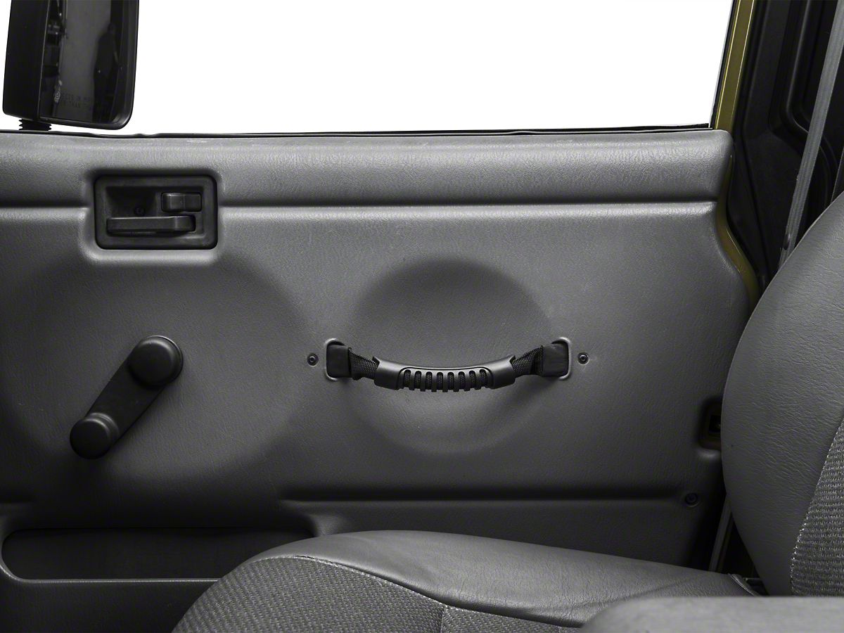 Rugged Ridge Jeep Wrangler Black Replacement Door Handle Strap