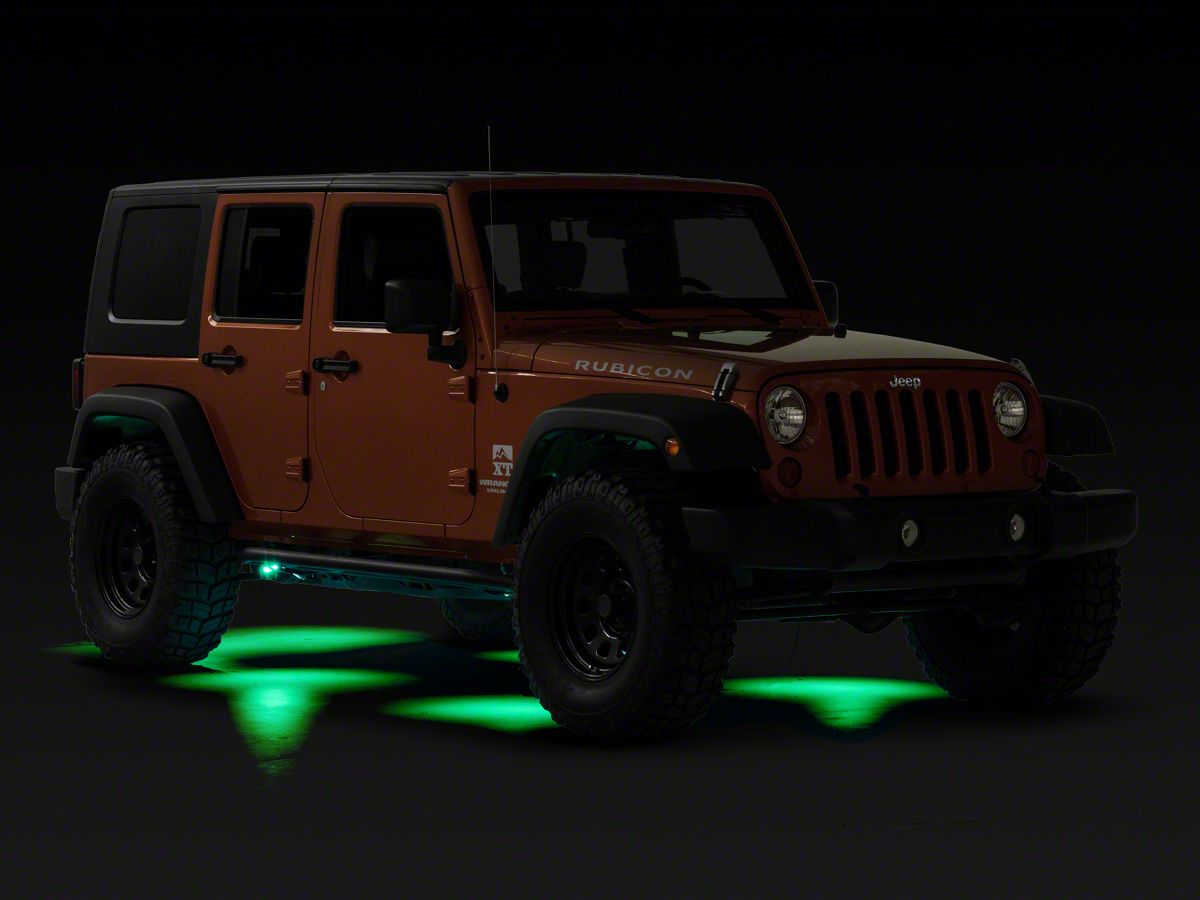Green Jeep Wrangler >> Kc Hilites 6 Cyclone Led Rock Light Kit Green 07 20 Jeep Wrangler Jk Jl Green Jeep Wrangler >> Kc Hilites 6 Cyclone Led Rock Light Kit Green 07 20 Jeep Wrangler Jk Jl