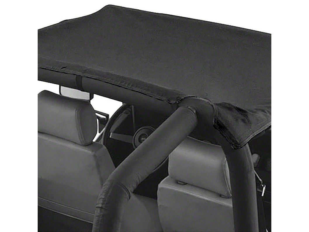 Beach Topper; Black Denim (92-95 Jeep Wrangler YJ)