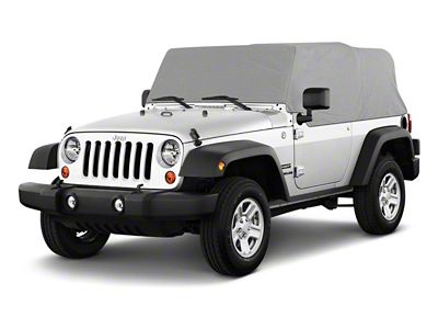 Cab Cover; Gray (92-06 Jeep Wrangler YJ & TJ, Excluding Unlimited)