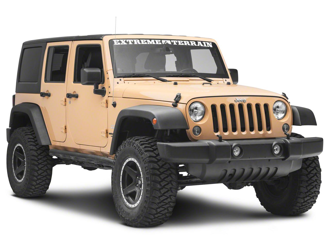 Jeep Wrangler Front Bumper Air Dam (07-18 Jeep Wrangler JK)