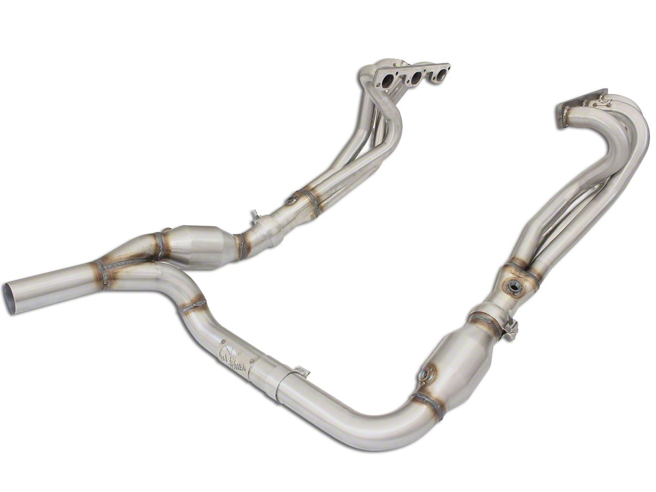 AFE Wrangler 1-5/8 in. Twisted Steel Long Tube Headers w/ Y-Pipe - Street  Series 48-46214-YC (07-11  Jeep Wrangler JK) - Free Shipping