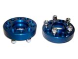 1.50-Inch Wheel Spacers; Blue (84-01 Jeep Cherokee XJ)