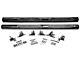 3-Inch Tube Side Step Bars; Gloss Black (07-18 Jeep Wrangler JK 4-Door)