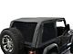 Bowless Soft Top with Tinted Windows; Black Diamond (92-95 Jeep Wrangler YJ)