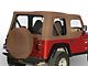 Complete Soft Top with Tinted Windows; Spice Denim (97-06 Jeep Wrangler TJ w/ Half Steel Doors, Excluding Unlimited)