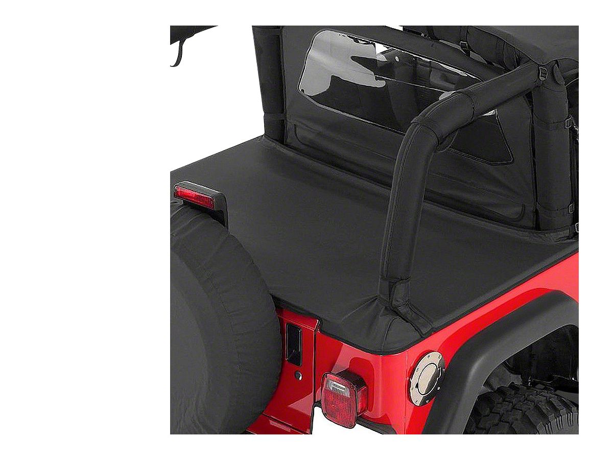 Jeep Wrangler Cover All Kit; Black Denim (92-95 Jeep Wrangler YJ)