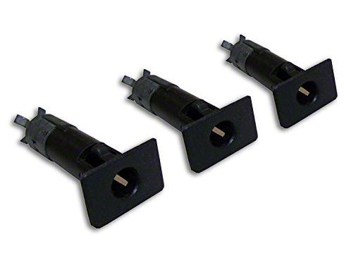 Jeep Wrangler Door Pin Insert Kit Dark Gray (8706 Jeep Wrangler YJ