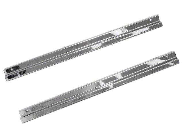 Entry Guards; Stainless Steel (97-06 Jeep Wrangler TJ)