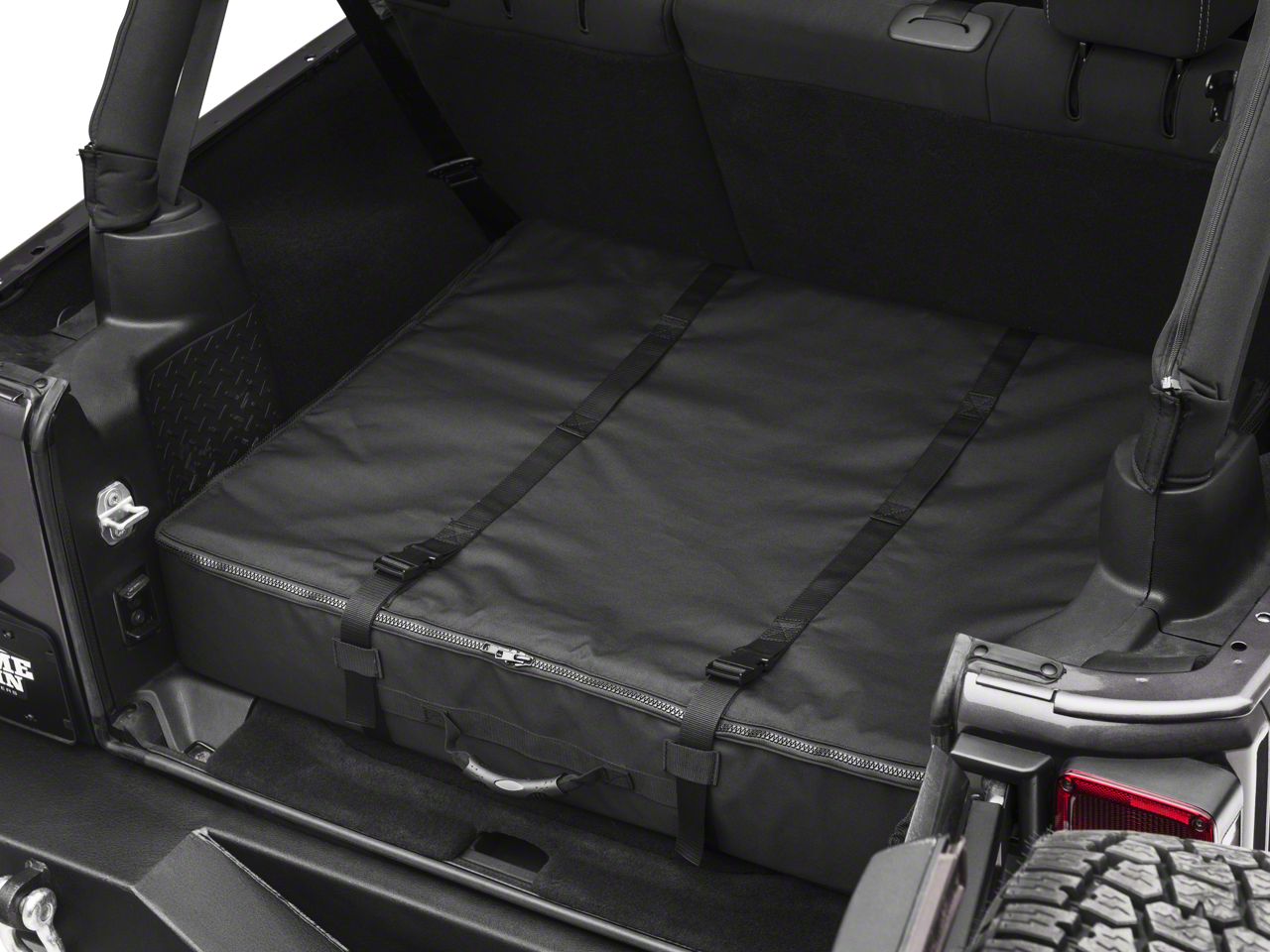 Jeep Wrangler Freedom Top Panel Storage Bag; Black (07-18 Jeep