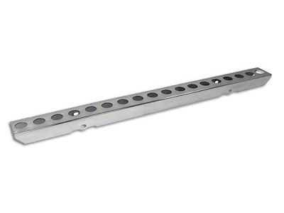 Front Racing Bumper; Stainless Steel (87-95 Jeep Wrangler YJ)