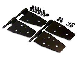 Half Door Hinges; Black (87-06 Jeep Wrangler YJ & TJ)