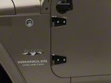 Door Hinge Set; Left and Right (07-18 Jeep Wrangler JK 4-Door)