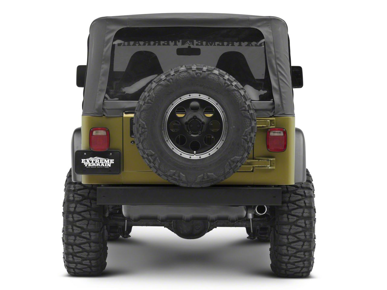 Rear Bumper Kit for Jeep Wrangler TJ 1997-2006 Omix-Ada 12033.12 